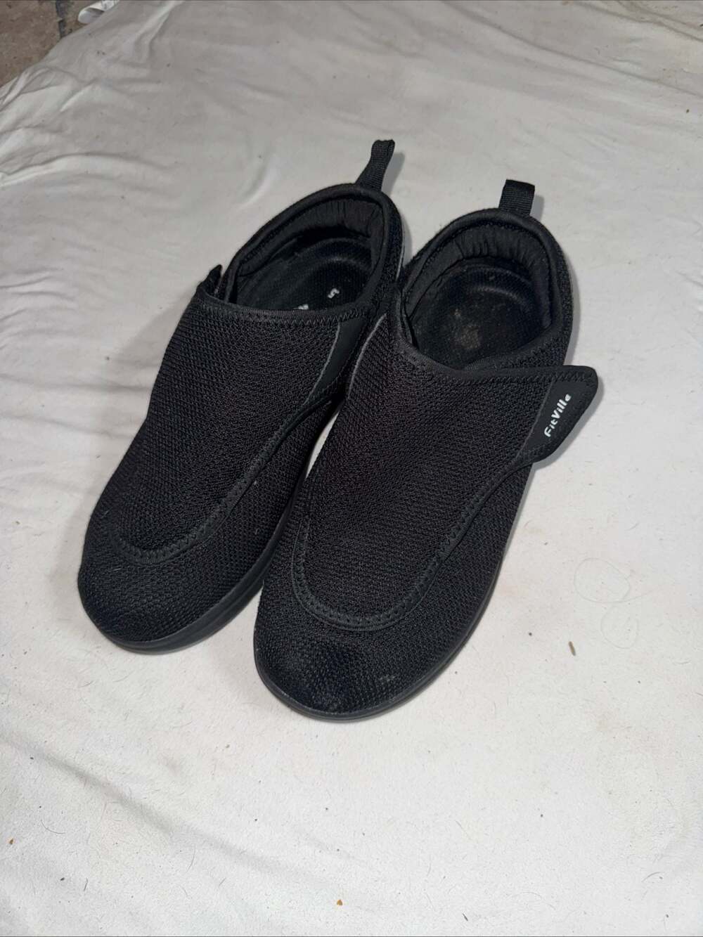FitVille Women's Marca EasyTop Recovery Shoes V2 Adjustable Swollen Feet Slip-On